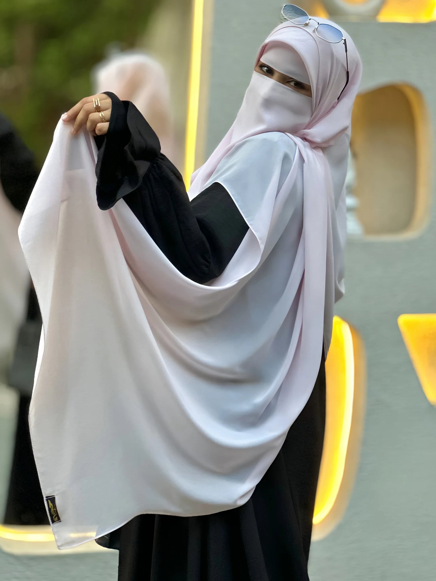 طرحة فاطم بالألوان