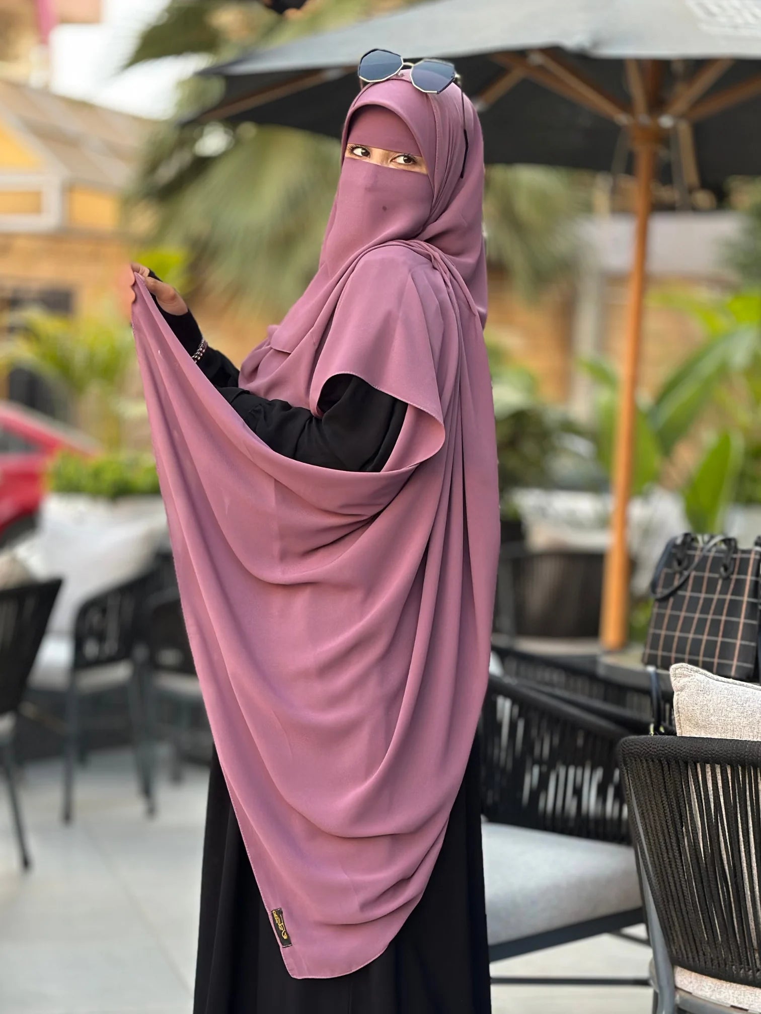 طرحة فاطم بالألوان