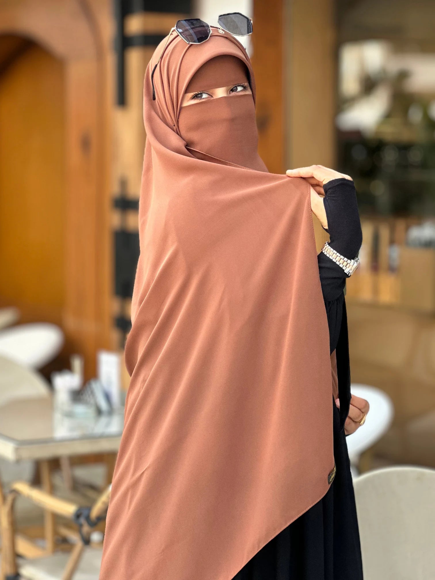 طرحة فاطم بالألوان