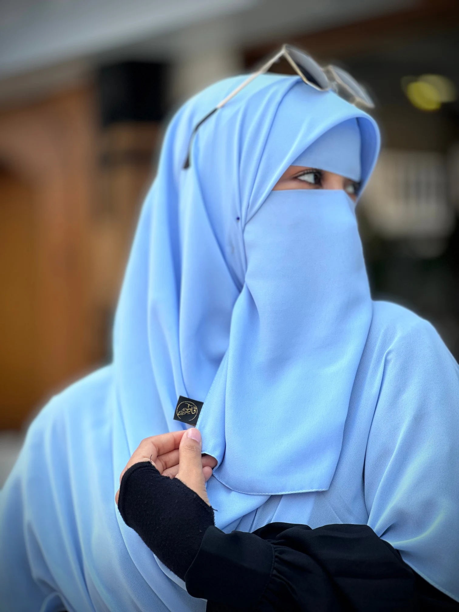 طقم نقاب ٤ قطع الوان