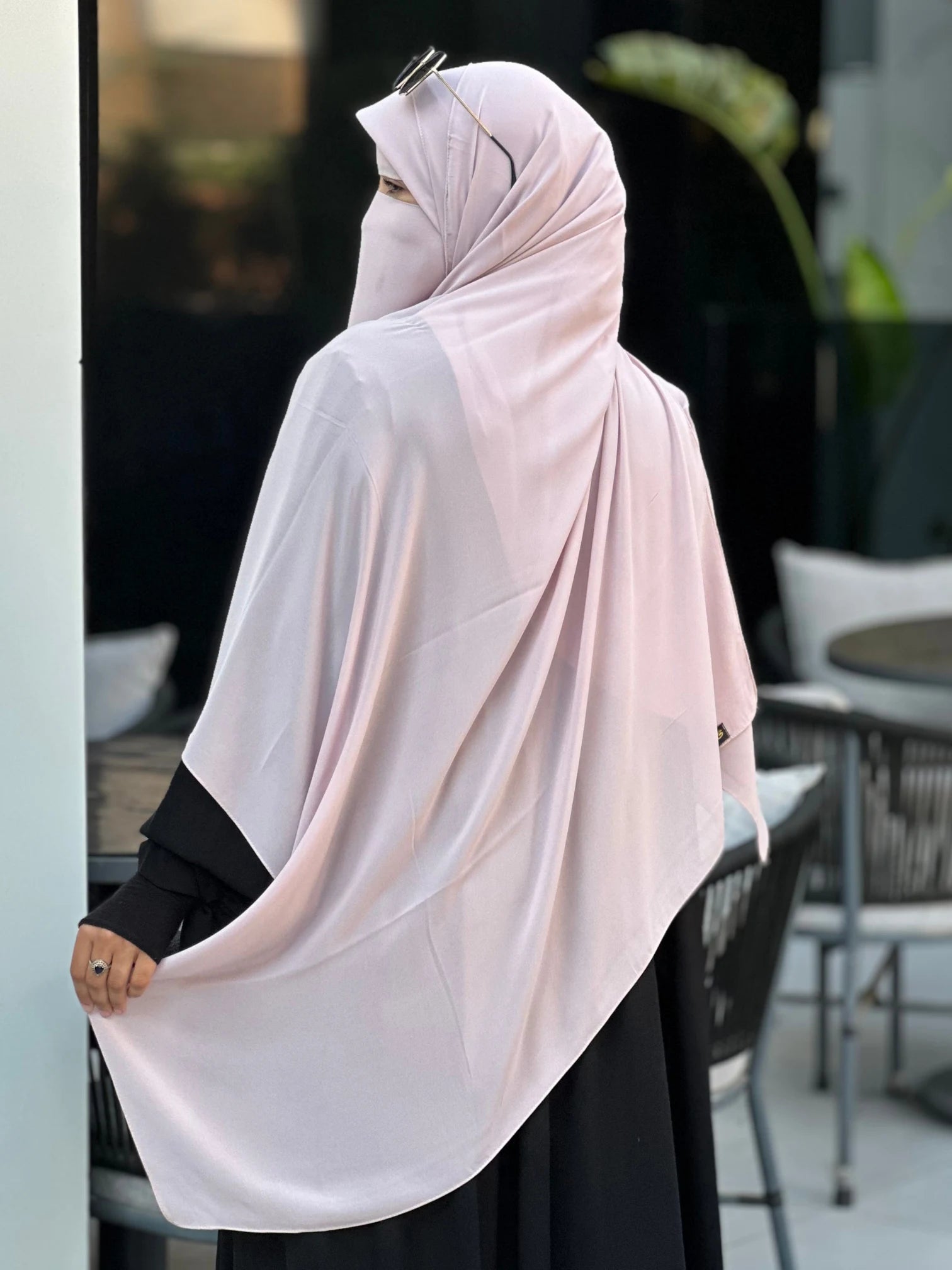 طقم نقاب ٤ قطع الوان