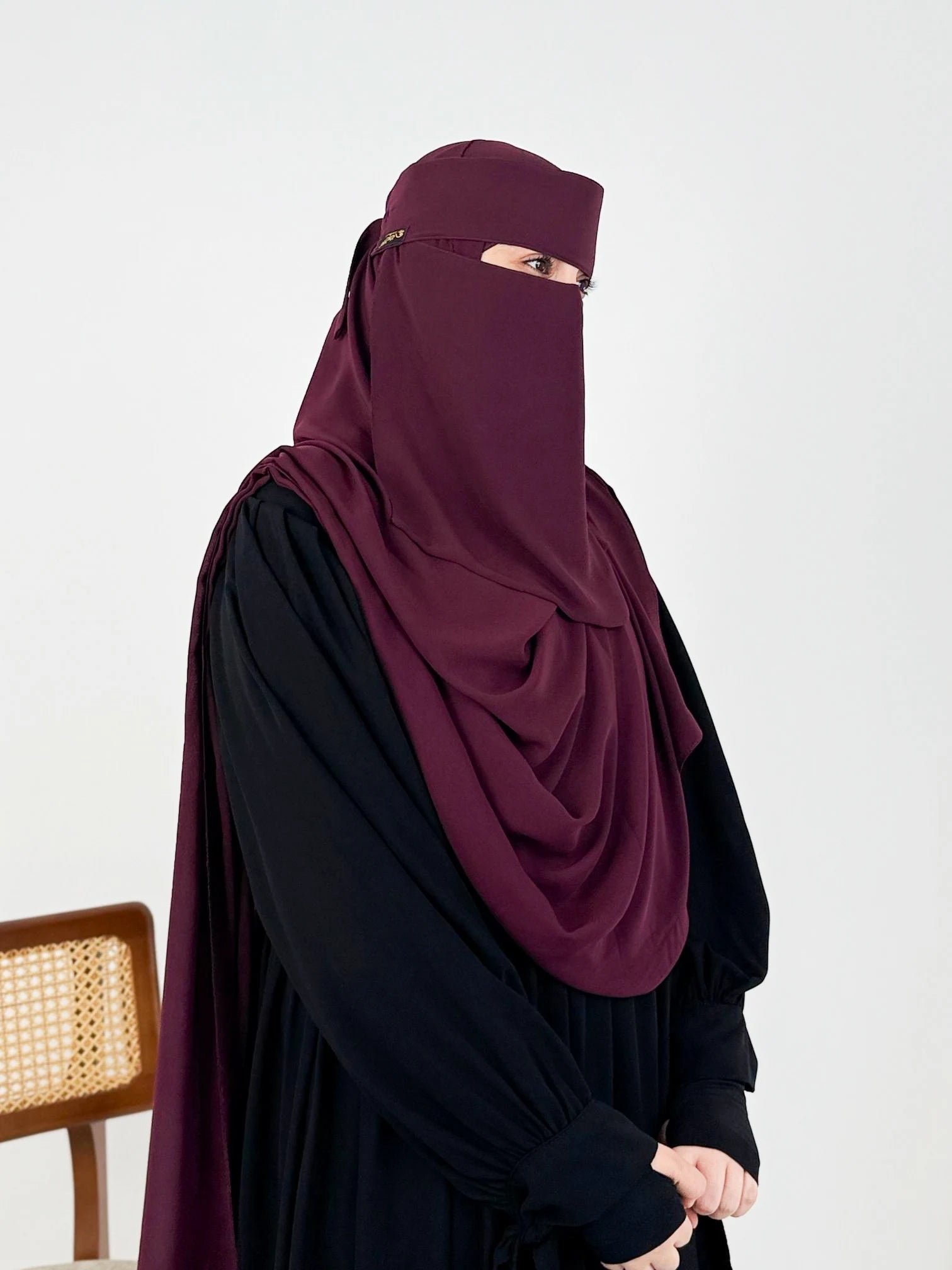 طقم نقاب الوان (نقاب + طرحة)